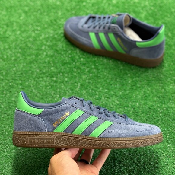Adidas Handball Spezial Preloved Ink Semi Green Mens Shoes JH5437 NEW Multi Sz - Picture 1 of 5